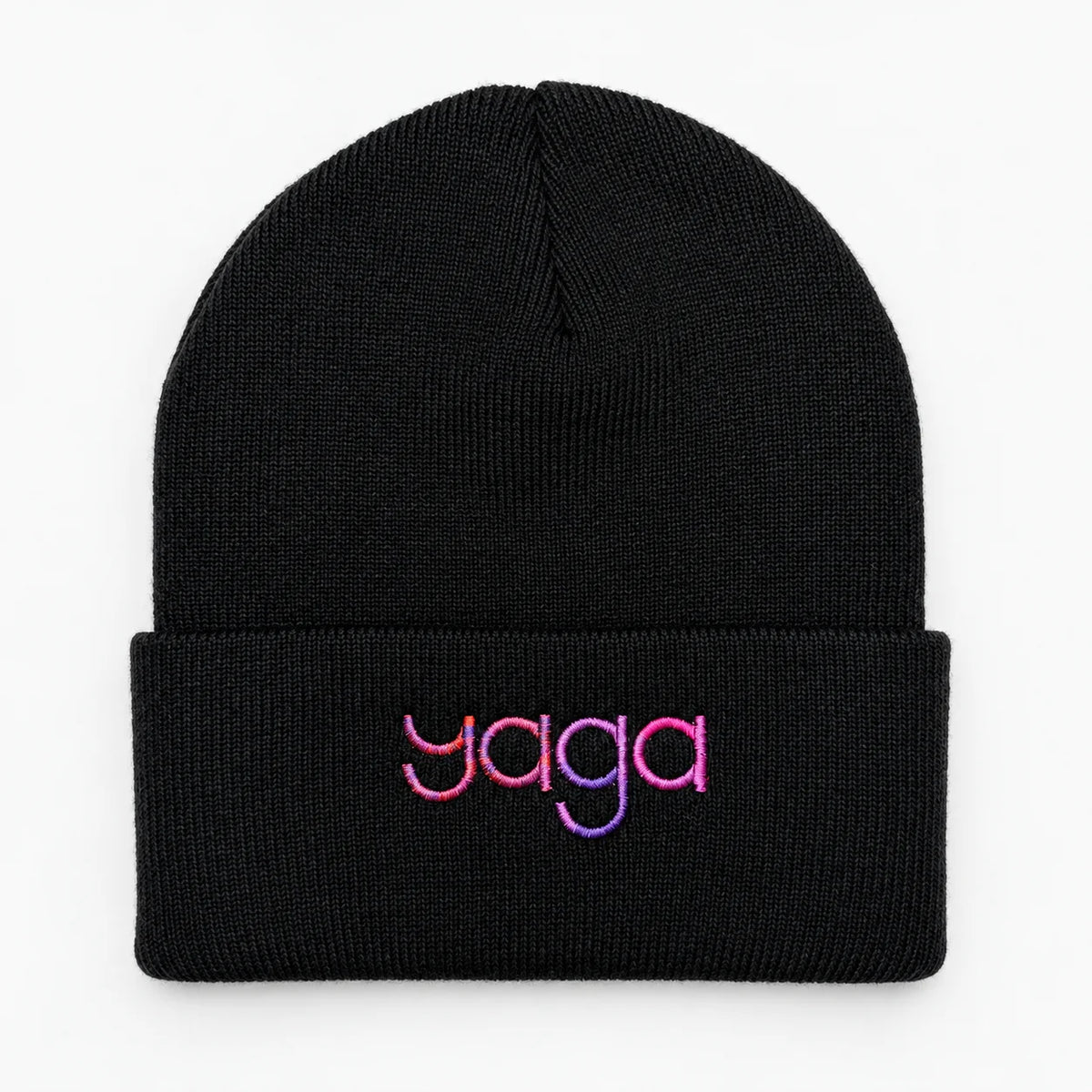 YAGA Signature Gradient Cuffed Beanie