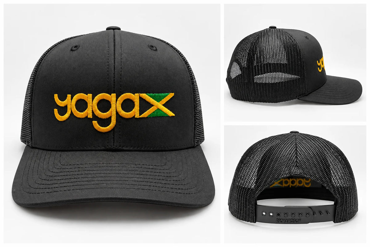 YAGA Jamaican Roots Trucker Hat