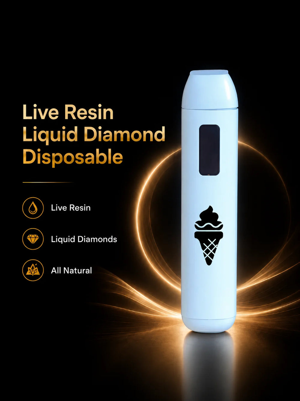 YAGA Farms 2G live resin liquid diamond disposable vape product image