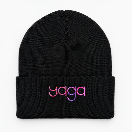 YAGA Signature Gradient Cuffed Beanie