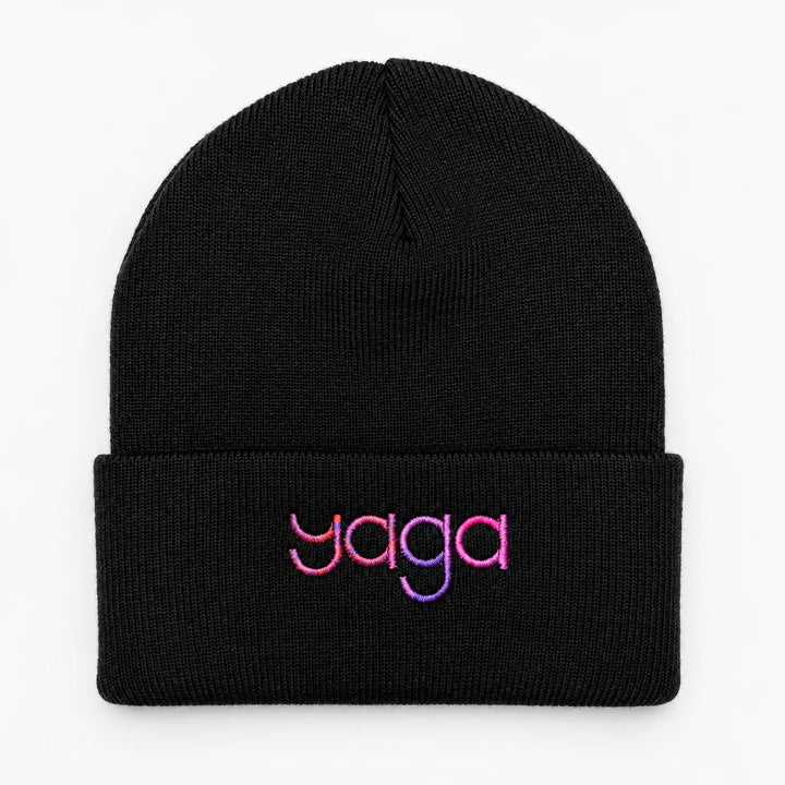 YAGA Signature Gradient Cuffed Beanie