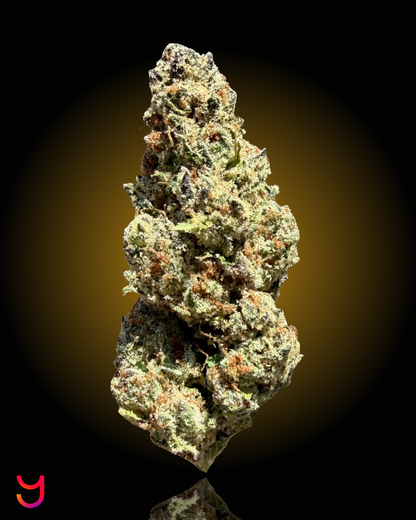 up close bud image of the YAGA_Farms_Cali_San_Diego_Cannabis_Flower_Limoncello_Haze_e7200edd
