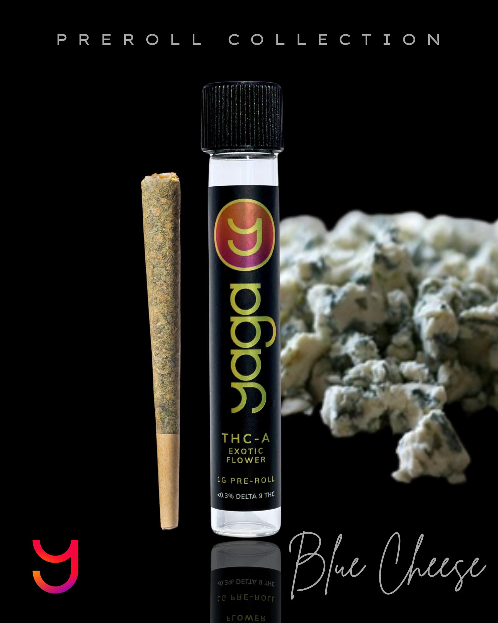 1G Topshelf Preroll Blue Cheese