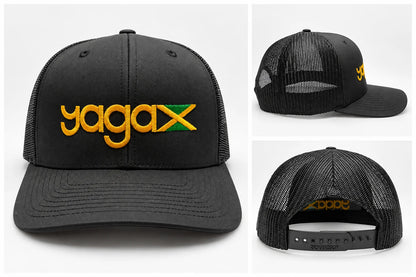 YAGA Jamaican Roots Trucker Hat