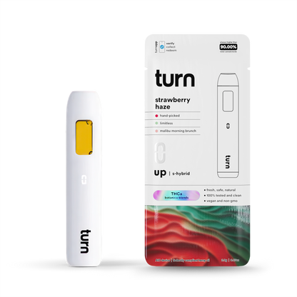 TurnHemp Strawberry Haze 2.0g THCa all-in-one vape