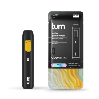 TurnHemp White Gummy Bear 2.0g THCa all-in-one vape